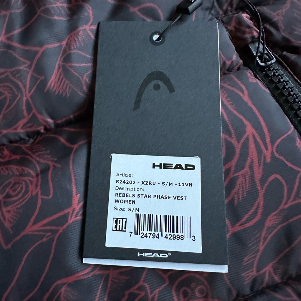 HEAD Rebels Star Phase Women’s Vest New Small/Medium - Picture 7 of 9